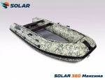 Лодка надувная моторная solar-380 к (максима)