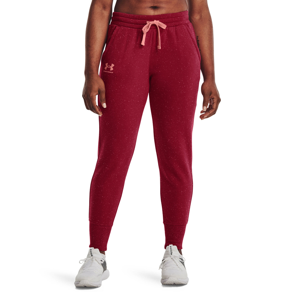 Женские теннисные брюки Under Armour Rival Training Pants Women - Dark Red