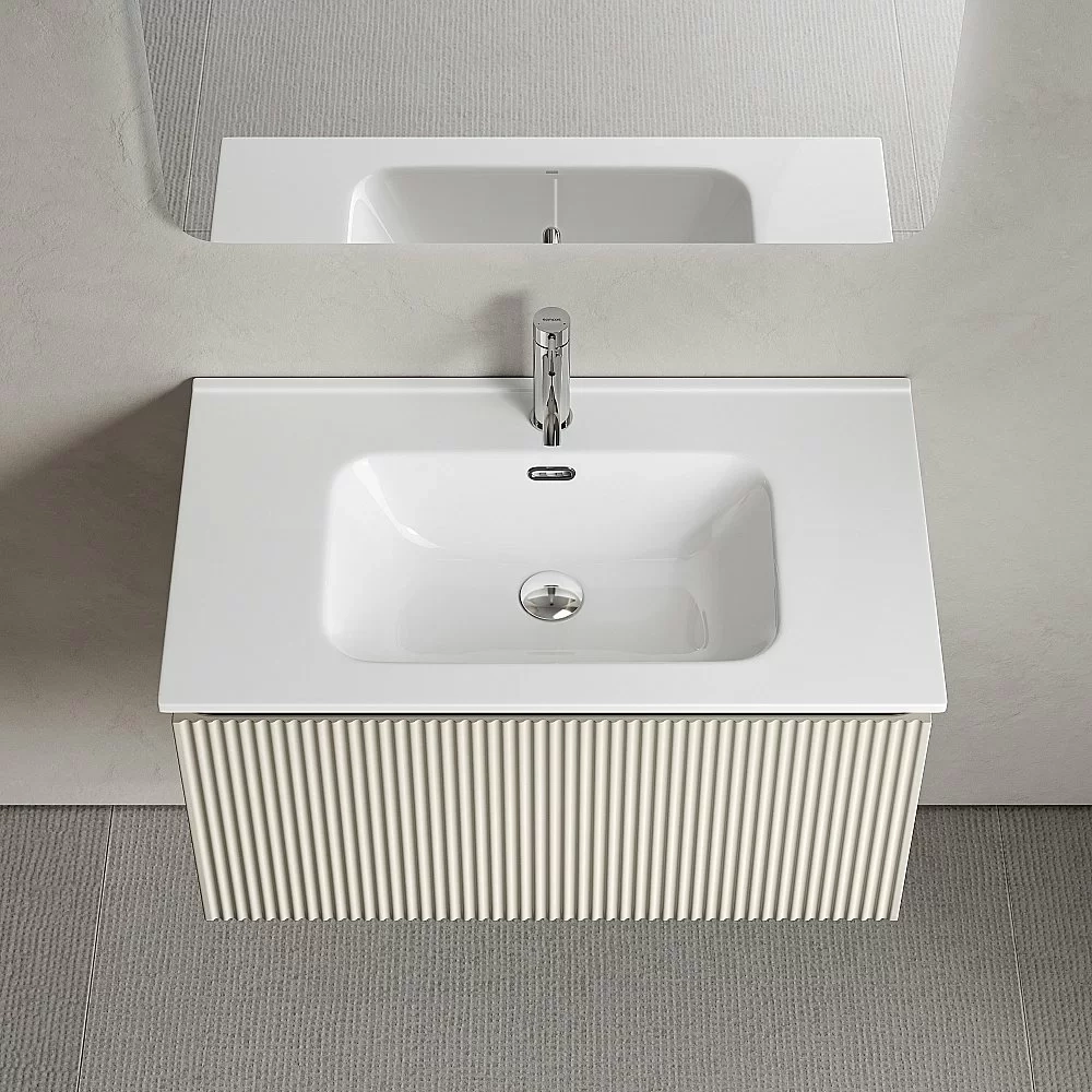 Тумба с раковиной Sancos Snob R 1.0 SNR1.080CE/CN7005 Beige Soft