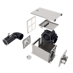 Вытяжная установка Лайфа МВ 2 1600 G4 WF