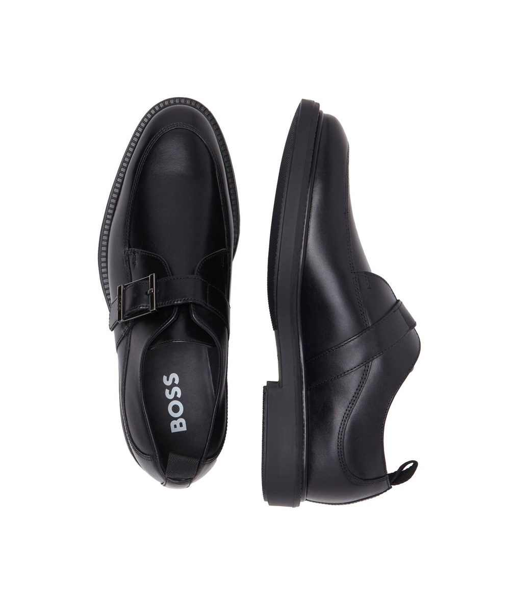 Кожаные монки larry BOSS BLACK - черный(50511940)