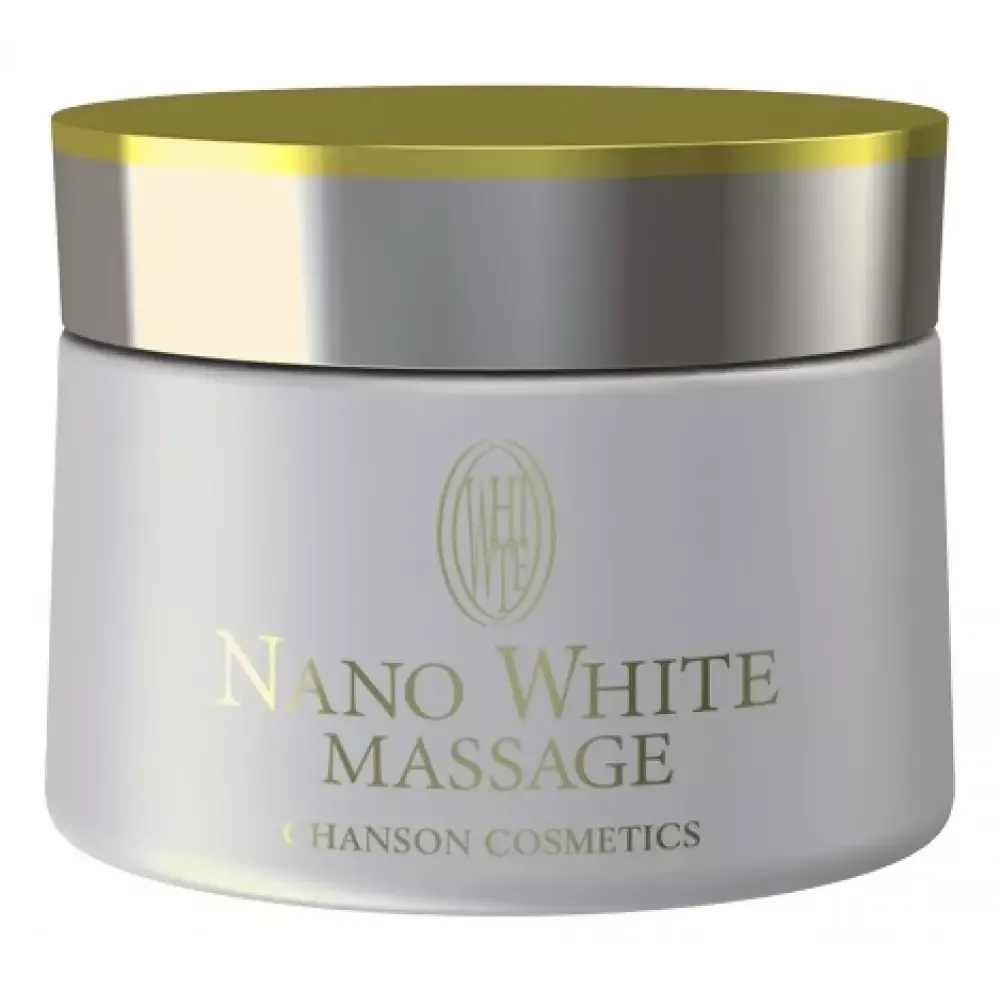 CHANSON COSMETICS Массажный отбеливающий нанокрем для лица - Nano White Massage, 60 г