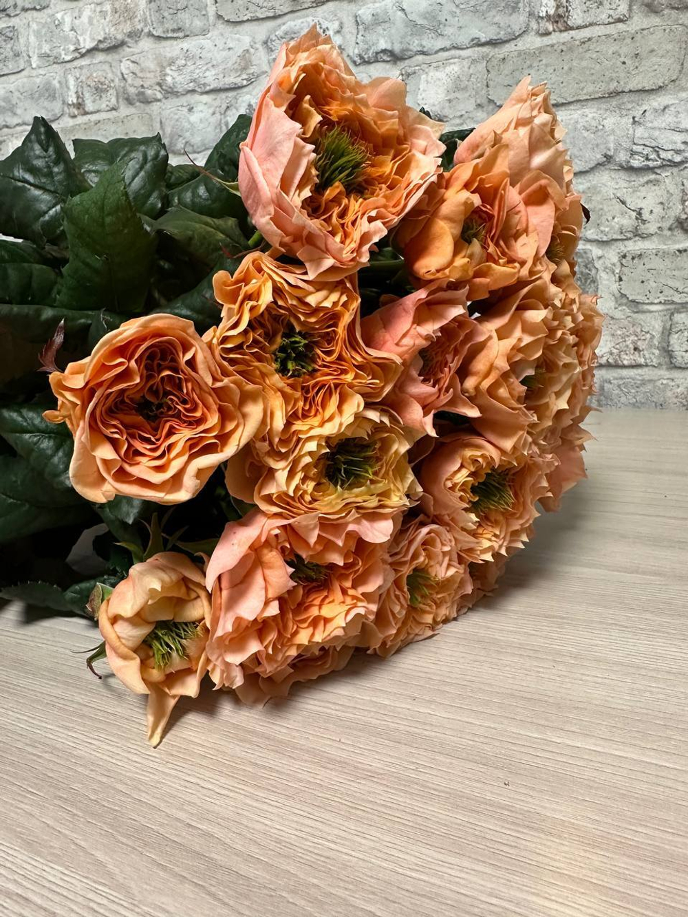 Букет из 19 шт 60см - персикового цвета