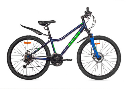 Велосипед Горный детский  Black Aqua CROSS 1651D 26"