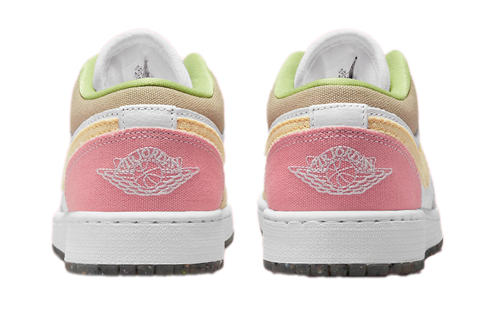 Jordan 1 Low Pastel Grind Vivid Green GS