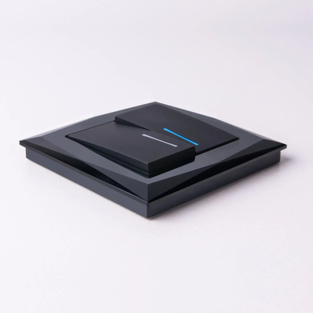 Рамка на 1 пост Diamant (черный) W0011208