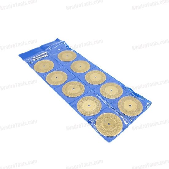 Диски для гравера 45 мм с титановым напылением