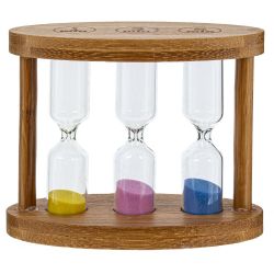 GAEM Часы песочные (1/3/5 мин.), L11 W5 H9 см, 3в.