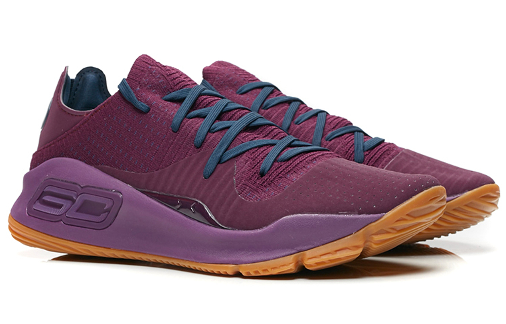 Under Armour Curry 4 Low Merlot