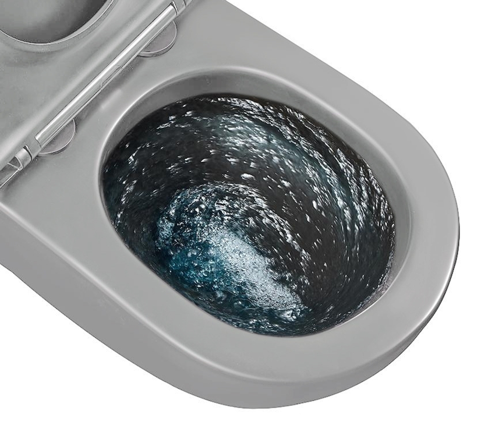 Унитаз подвесной Tornado Gid Tr2122TF-Lgm 62259Y серый матовый 49x36x36