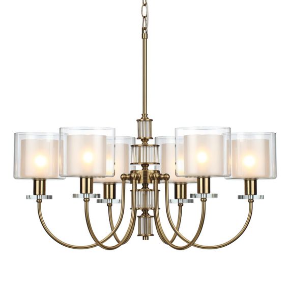 Подвесная люстра Odeon Light Classic Saga 5088/6