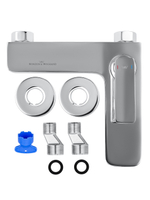 Смеситель для ванны WONZON & WOGHAND SHARK, Хром (WW-483101-CR)