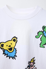 Футболка с принтом grateful dead and rhino entertainment ©