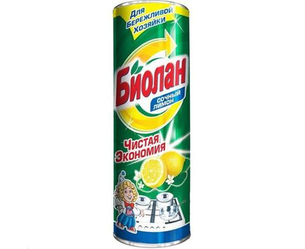 Биолан чистящее ср-во Лимон 400 гр *24* /192/ 1536/