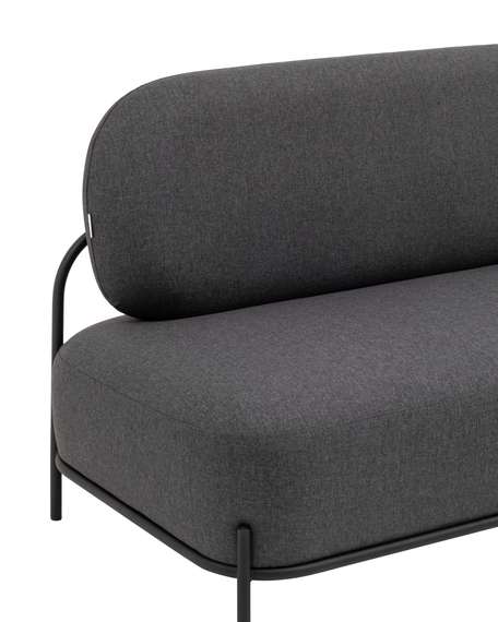 Диван Midnignt темно-серая рогожка