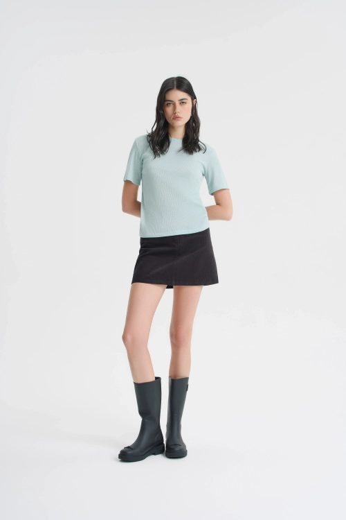 Футболка с люрексом