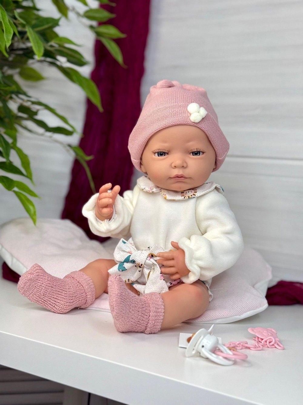 Кукла Реборн BERJUAN виниловая 45см Newborn (8123)