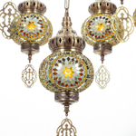 Citilux Каир CL419185 Люстра подвесная Мозаика Янтарь