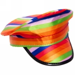 Шляпа карнавальная «Кепка полосочка», мультицвет