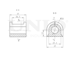 Втулка заднего стабилизатора UNIO RMP-10159