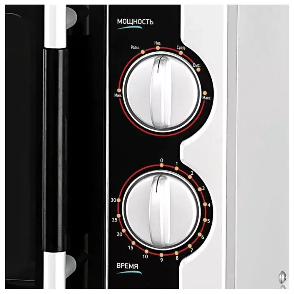 Микроволновая печь BBK 20MWS-712M/WB белый/черный