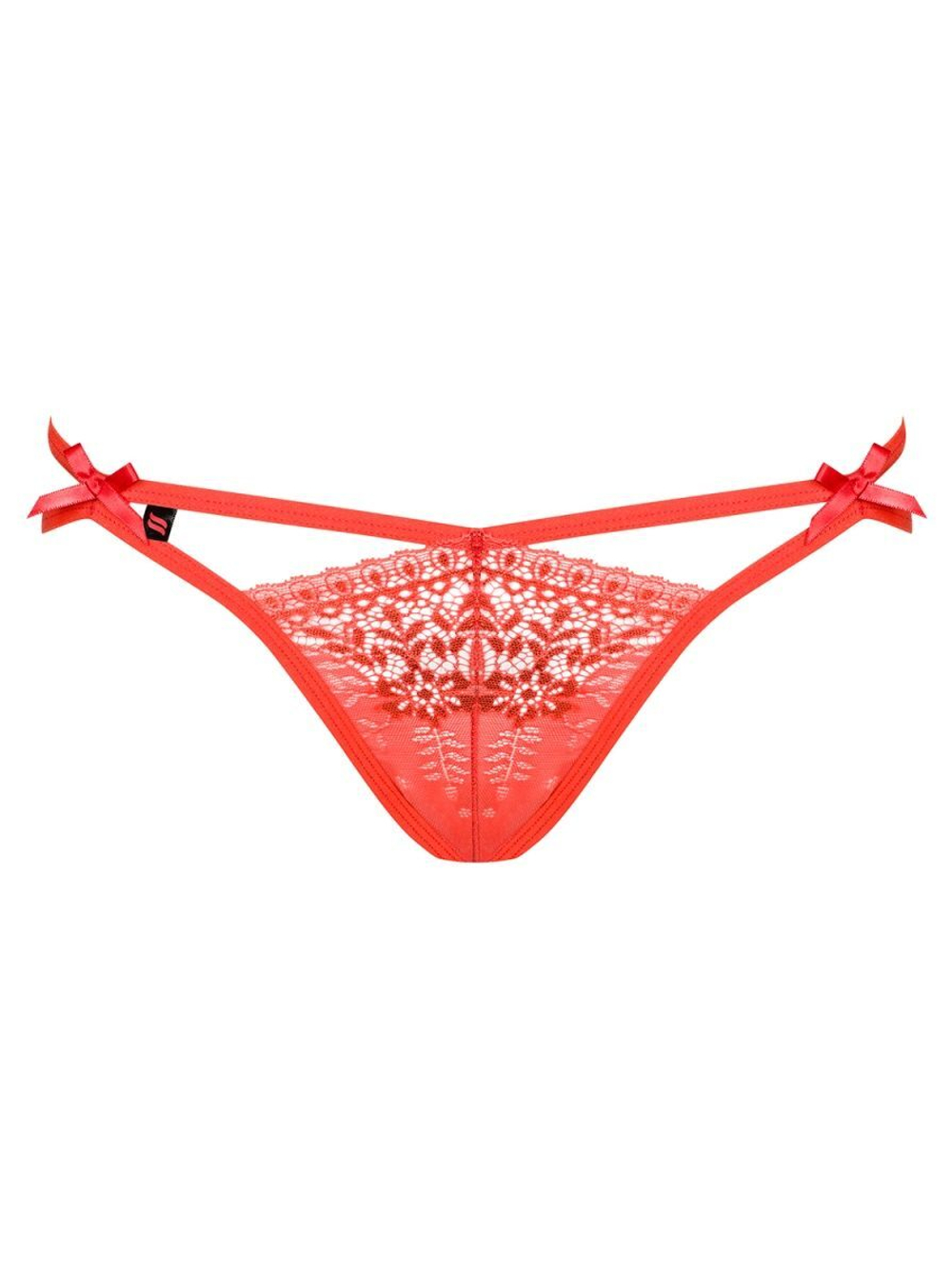 Ажурные трусики-стринги Intensa double (Размер: S-M) (Цвет: черный)