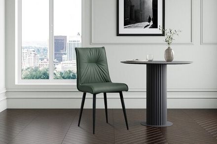 Стул "Сенатор" (Кожа Олива), ДСВ-Мебель, г. Пенза