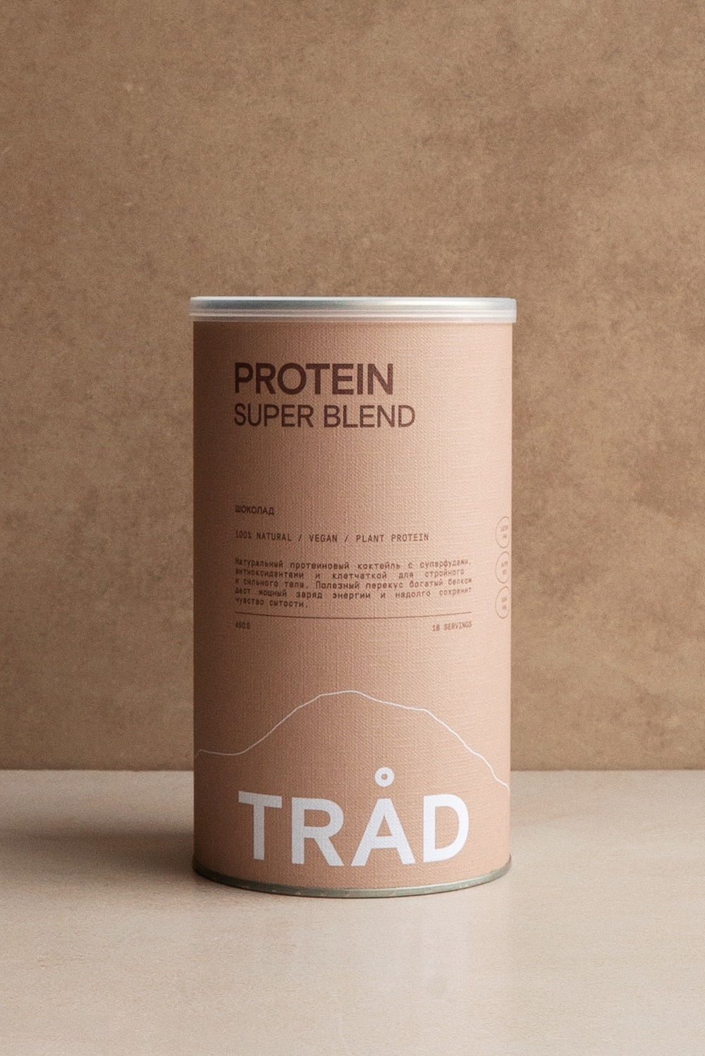 Коктейль белковый PROTEIN SUPER BLEND шоколад,  450 г