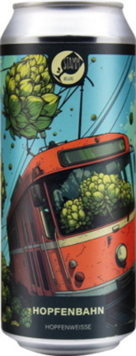 Пиво Штамм Бир Хопфенбан / Stamm Beer Hopfenbahn 0.5 - банка