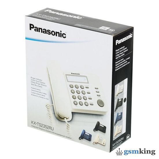 Panasonic KX-TS2352RUW (Белый)