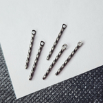 Подвеска, сталь, витая, литое кольцо, р-р 20 мм, штучно