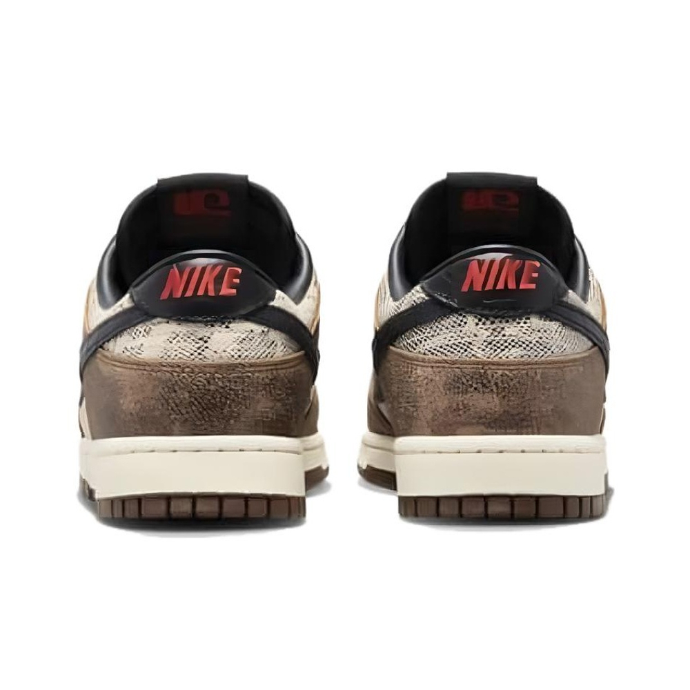 Кроссовки Nike Dunk Low Brown Snakeskin