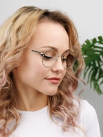 Оправа для очков женская брендовая металл