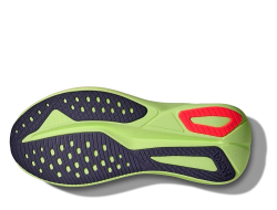 Женские кроссовки для бега Hoka Mach 7 W Серо-Зеленые