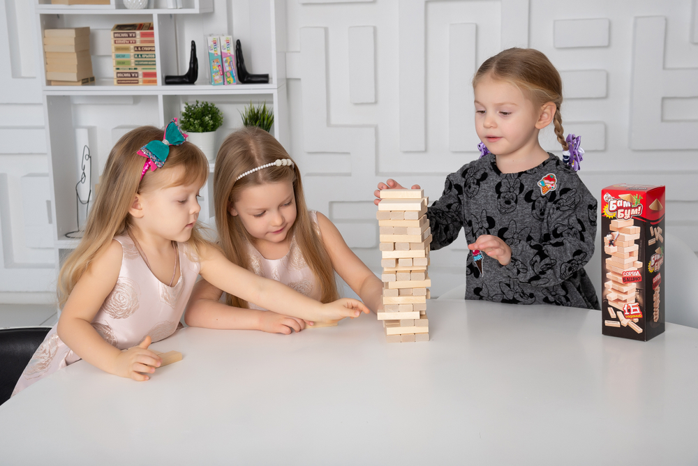 Бам-бум Падающая башня с фантами арт 01741 (Десятое королевство)