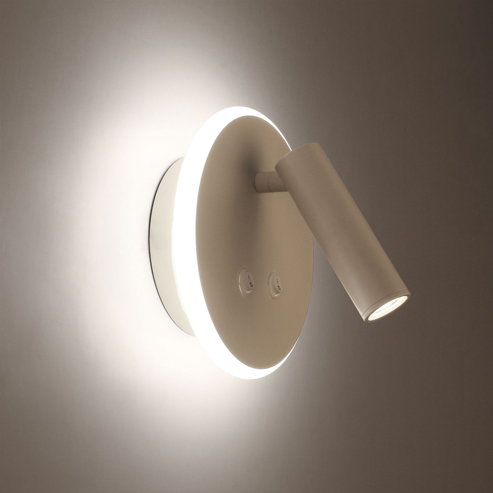 Настенный светодиодный светильник Tera LED белый Tera LED белый (MRL LED 1014)