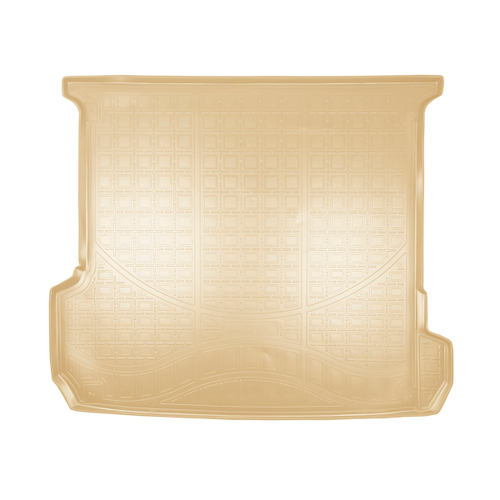 Коврик в багажник Norplast/Unidec для Audi Q7 в кузове 4M (2015-) Бежевый,7 мест, полиуретан, арт.NPA00-T05-775-B