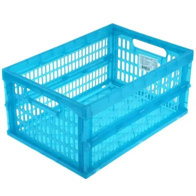 Ящик для хранения складной 14л, бирюзовыйС175985Б