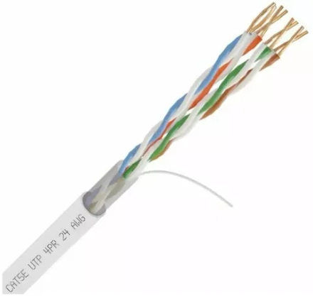 Пара витая F/UTP 4PR 24AWG Cat.5e экранированная (DCM Test Report) (EKC) 1м.