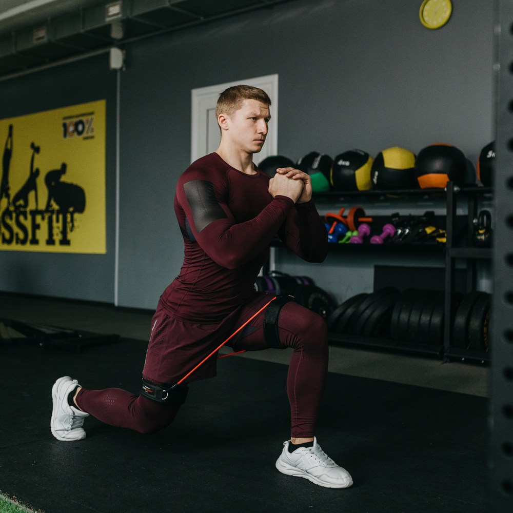 ITEX SPORT трубчатый эспандер с манжетами (нагрузка до 36 кг), латеральный эспандер для ног и ягодиц, оптом