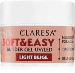 Claresa Soft&Easy Builder Gel - гель-праймер для ногтей, 45 g