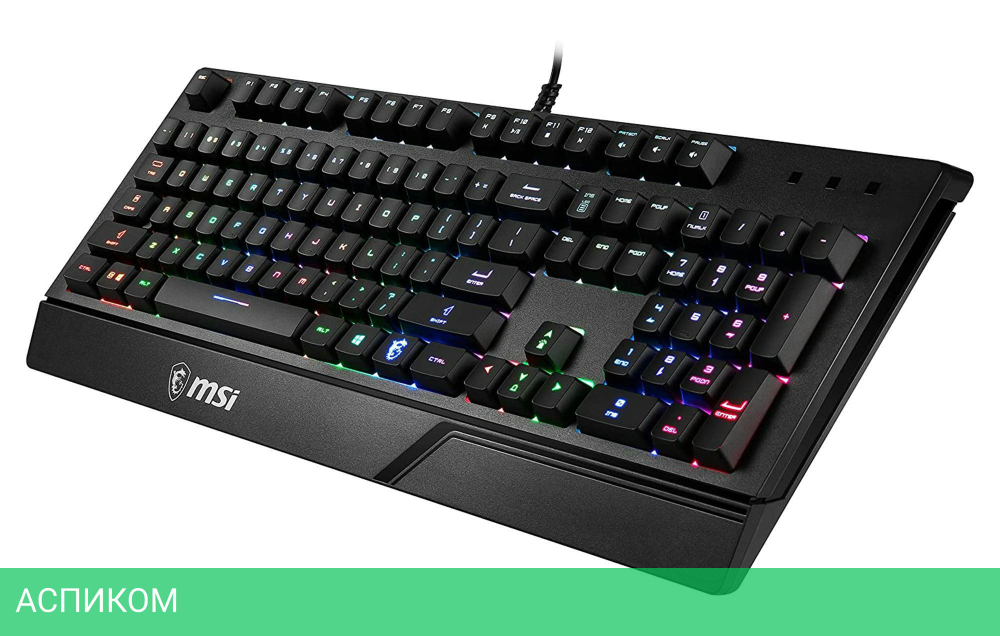 Клавиатура MSI Vigor GK20 RU Black