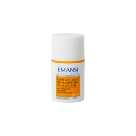 Крем SPF 30 для защиты лица от фотостарения и UV-A и UV-B