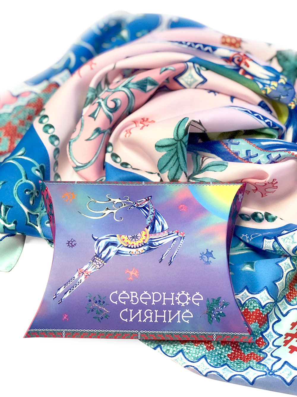 Платок «Северное сияние»