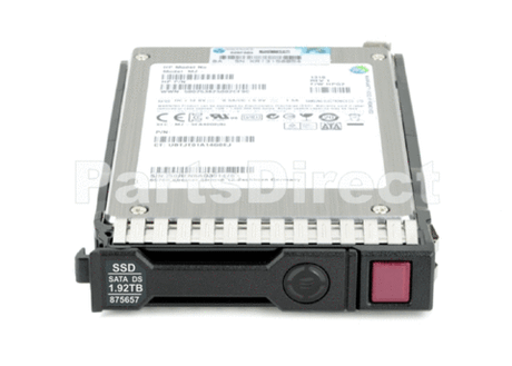Накопитель SSD HPE 875513-B21 HP G8-G10 1.92-TB 2.5 SATA 6G RI SSD