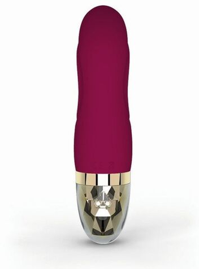 Ярко-розовый вибратор-кролик Hop Hop Bob - 16 см. (Цвет: ярко-розовый)