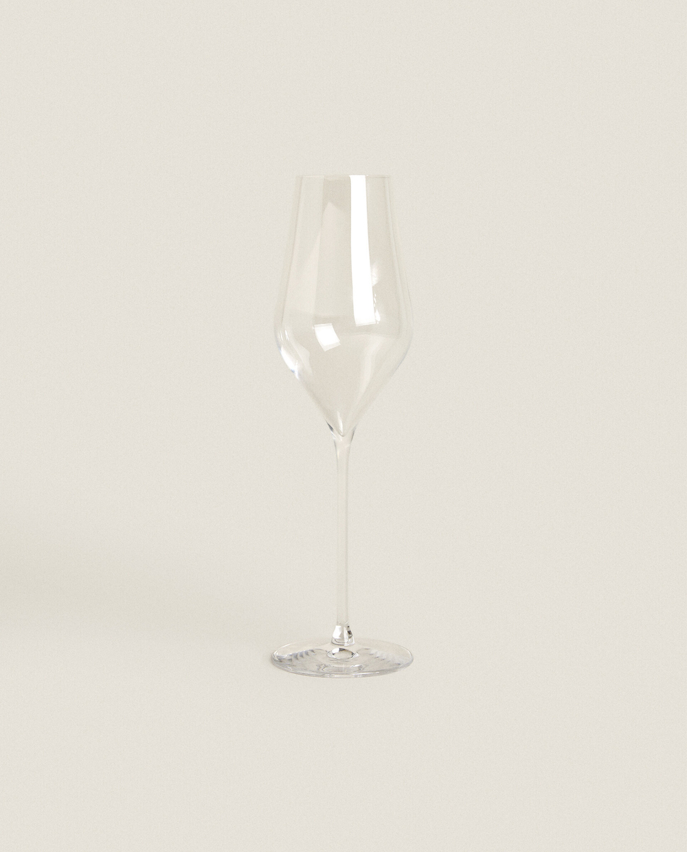 ZARA HOME ПРОСТОЙ ХРУСТАЛЬНЫЙ БОКАЛ ДЛЯ ИГРИСТОГО ВИНА