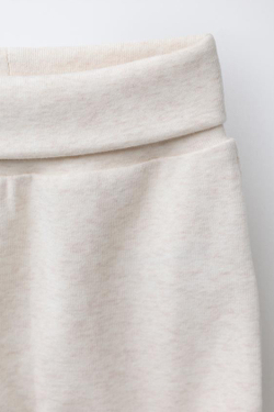 ZARA КОМПЛЕКТ ДЛЯ НОВОРОЖДЕННОГО И СУМОЧКА, БЕЖЕВЫЙ МЕЛАНЖ