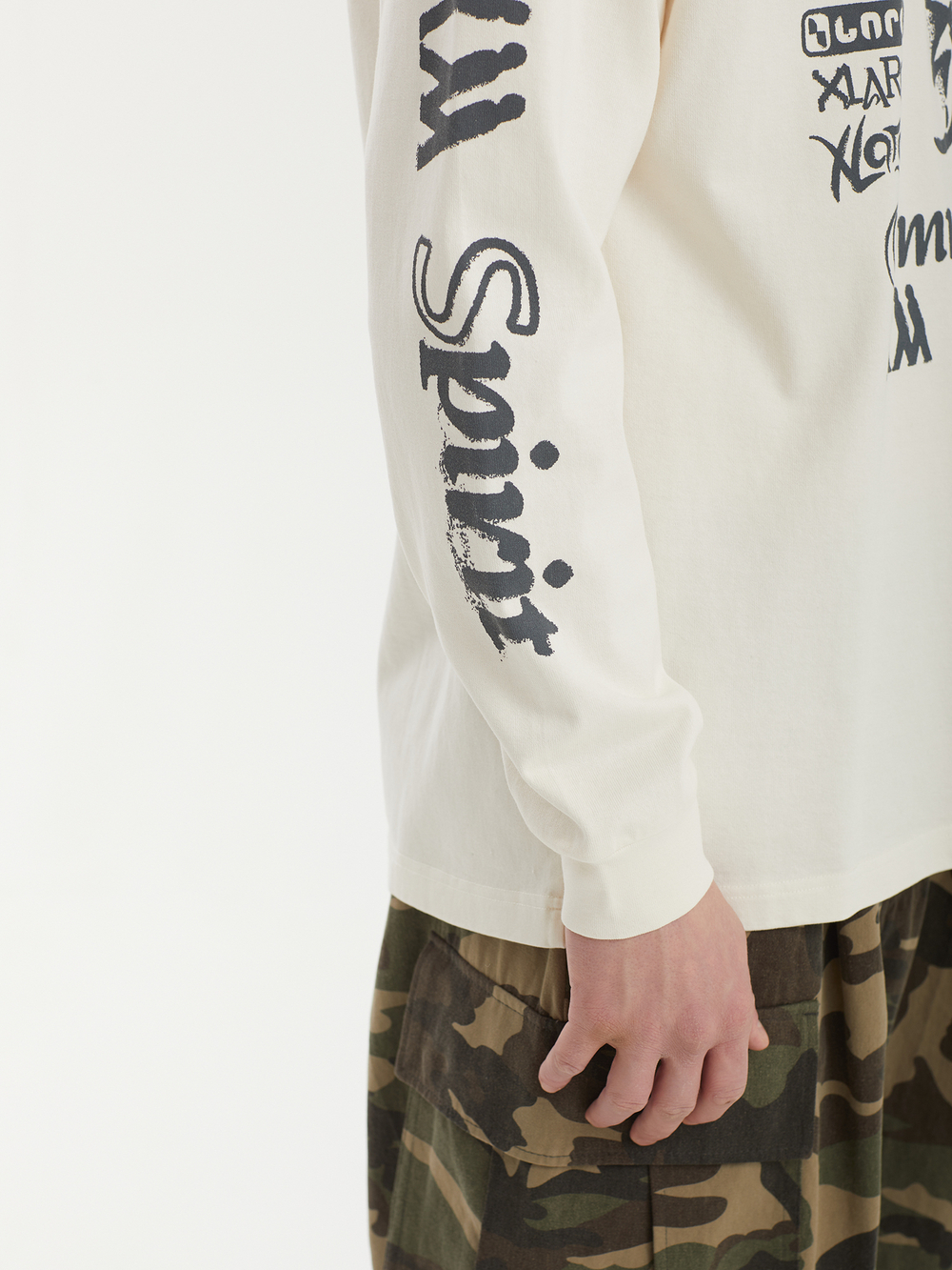 Мужской Лонгслив Pigment Dyed Community Spirit