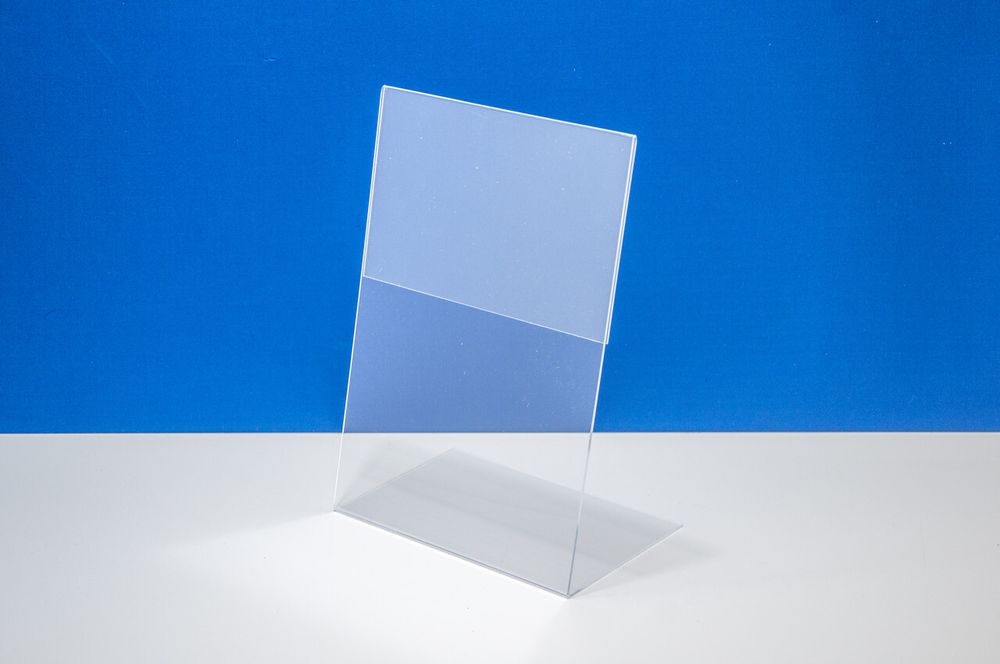 Менюхолдер тейбл тент А4 L-образный вертикальный